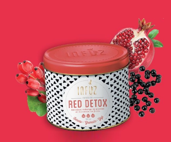 THE INFUZ RED DETOX 100G - NaturéBio