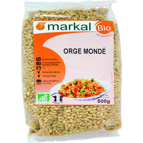 Orge mondé bio - Markal