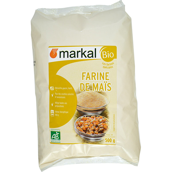 FARINE DE MAIS 500G - NaturéBio