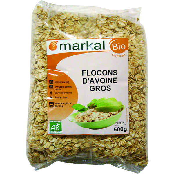 Flocons d'Avoine bio (500g)